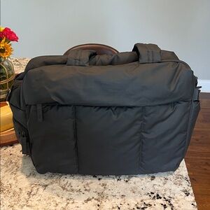 Calpak Black Travel Bag LUKA DUFFEL BAG